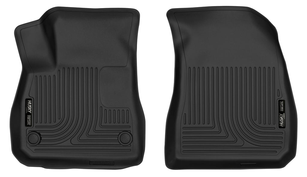 Husky Liners 2016+ Chevrolet Malibu X-Act Contour Black Front Floor Liners-Husky Liners-HSL52271