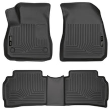 Load image into Gallery viewer, Husky Liners 2016 Chevy Malibu Weatherbeater Black Front &amp; 2nd Seat Floor Liners (Footwell Coverage)-Husky Liners-HSL99191