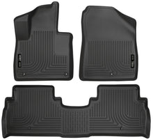 Load image into Gallery viewer, Husky Liners 2016 Kia Sorento WeatherBeater Combo Black Floor Liners-Husky Liners-HSL98691