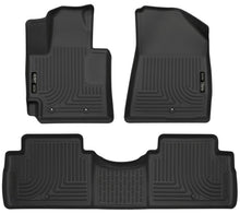 Load image into Gallery viewer, Husky Liners 2016 Kia Soul Weatherbeater Black Front &amp; 2nd Seat Floor Liners (Footwell Coverage)-Husky Liners-HSL99611