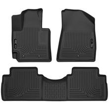 Load image into Gallery viewer, Husky Liners 2016 Kia Soul Weatherbeater Black Front &amp; 2nd Seat Floor Liners (Footwell Coverage)-Husky Liners-HSL99611