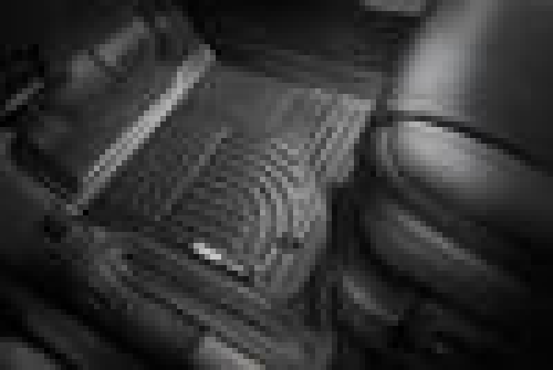 Husky Liners 2016 Nissan Titan XD Crew Cab WeatherBeater Front Row Black Floor Liners-Husky Liners-HSL13601