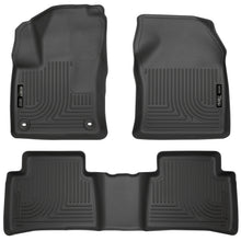 Load image into Gallery viewer, Husky Liners 2016 Toyota Prius Weatherbeater Black Front &amp; 2nd Seat Floor Liners (Footwell Coverage)-Husky Liners-HSL98991