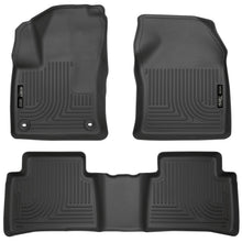 Load image into Gallery viewer, Husky Liners 2016 Toyota Prius Weatherbeater Black Front &amp; 2nd Seat Floor Liners (Footwell Coverage)-Husky Liners-HSL98991
