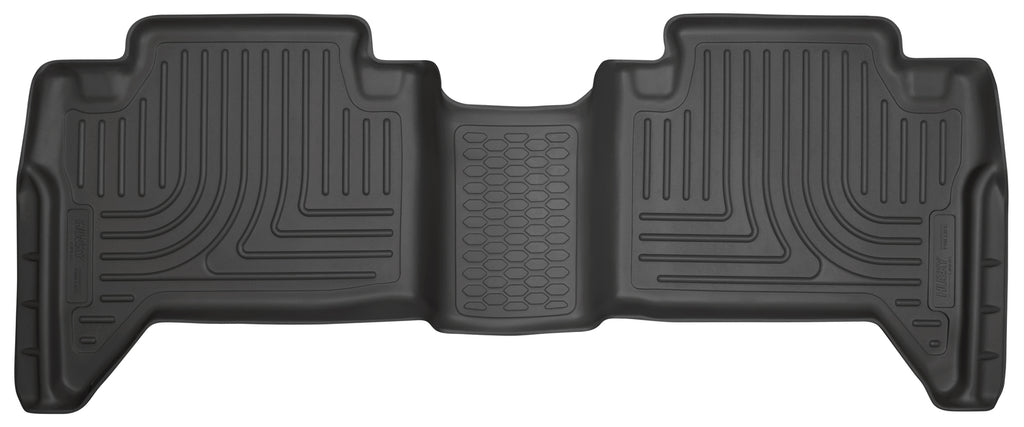 Husky Liners 2016 Toyota Tacoma Crew Cab WeatherBeater 2nd Row Black Floor Liners-Husky Liners-HSL14951