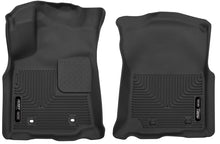 Load image into Gallery viewer, Husky Liners 2016 Toyota Tacoma Double Cab Pickup Black Front Floor Liners-Husky Liners-HSL53741