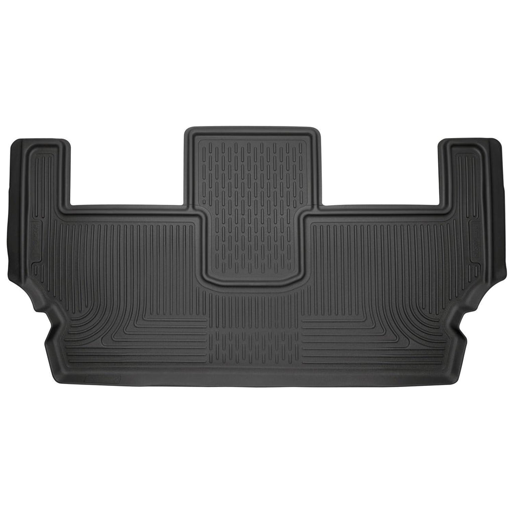 Husky Liners 2017 Chrysler Pacifica (Stow and Go) 3rd Row Black Floor Liners-Husky Liners-HSL14021