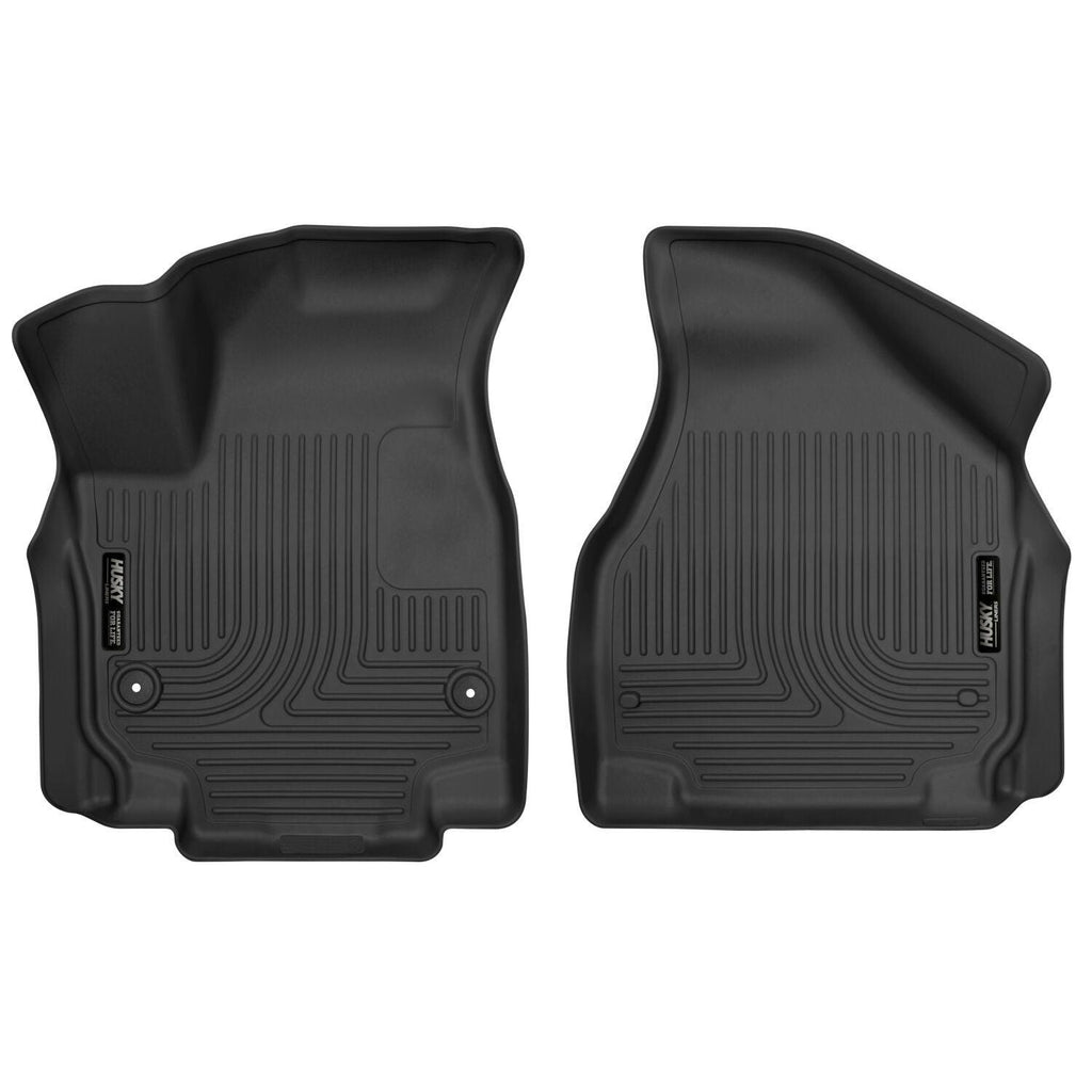 Husky Liners 2017 Chrysler Pacifica WeatherBeater Front Row Black Floor Liners-Husky Liners-HSL13011