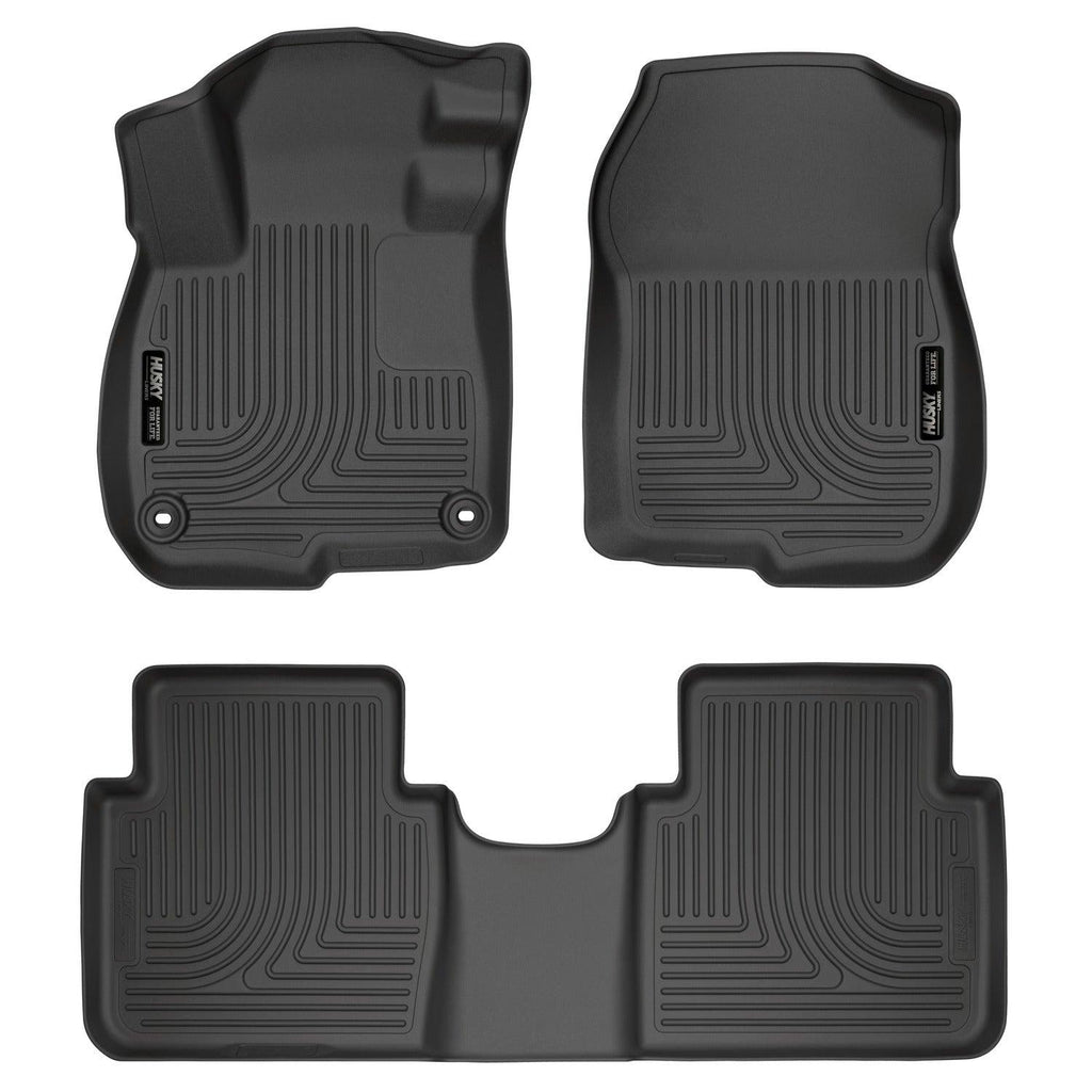 Husky Liners 2017 Honda CR-V Weatherbeater Black Front & 2nd Seat Floor Liners-Husky Liners-HSL99401