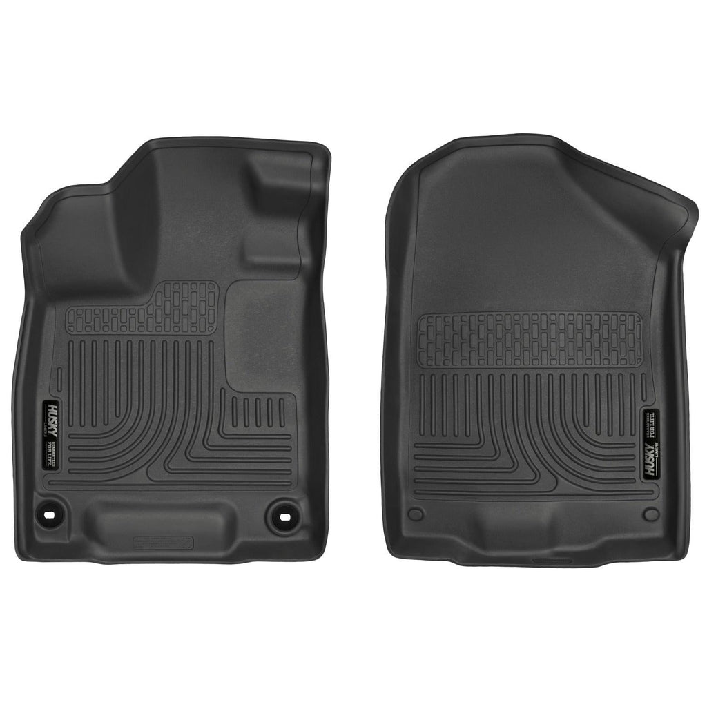Husky Liners 2017 Honda Ridgeline WeatherBeater Front Black Floor Liners-Husky Liners-HSL18431