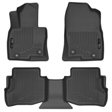 Load image into Gallery viewer, Husky Liners 2017 Mazda CX-9 WeatherBeater Cargo Liner (Front and Second Rows) - Black-Husky Liners-HSL95611