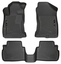 Load image into Gallery viewer, Husky Liners 2017 Subaru Impreza Weatherbeater Black Front &amp; 2nd Seat Floor Liners-Husky Liners-HSL99661