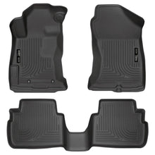 Load image into Gallery viewer, Husky Liners 2017 Subaru Impreza Weatherbeater Black Front &amp; 2nd Seat Floor Liners-Husky Liners-HSL99661