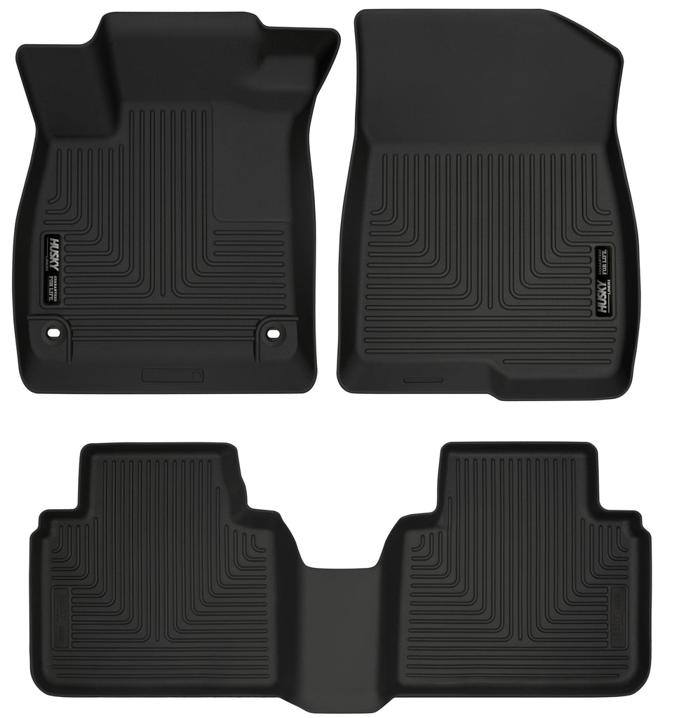 Husky Liners 2018 Honda Accord WeatherBeater Black Front & 2nd Seat Floor Liners-Husky Liners-HSL95741