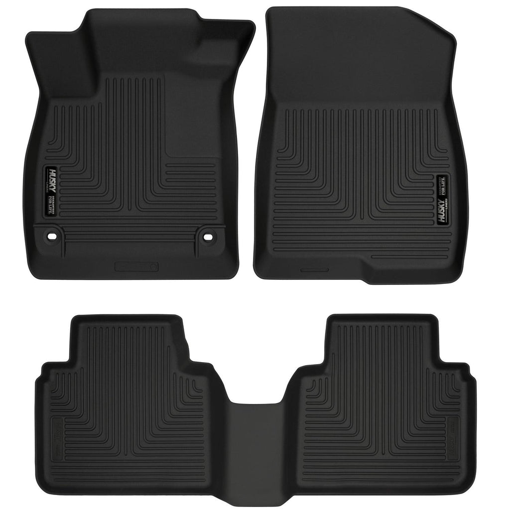 Husky Liners 2018 Honda Accord WeatherBeater Black Front & 2nd Seat Floor Liners-Husky Liners-HSL95741