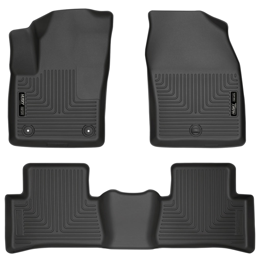 Husky Liners 2018 Toyota CH-R Weatherbeater Black Front & 2nd Seat Floor Liners-Husky Liners-HSL95651