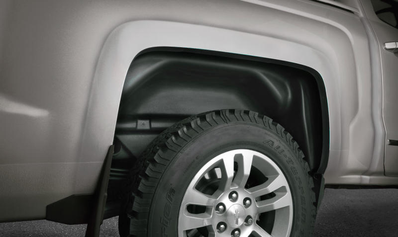 Husky Liners 2019+ Chevrolet Silverado 1500 Black Rear Wheel Well Guards - Black Ops Auto Works