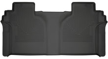 Load image into Gallery viewer, Husky Liners 2019 Chevrolet Silverado 1500 Crew Cab WeatherBeater Black 2nd Row Floor Liners-Husky Liners-HSL14201