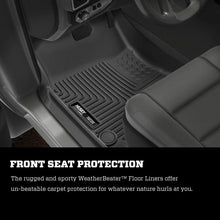 Load image into Gallery viewer, Husky Liners 2019 Ram 1500 Crew Cab WeatherBeater Black Front Row Floor Liners-Husky Liners-HSL13741