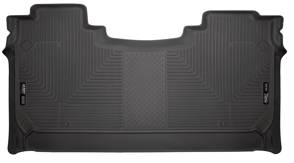 Husky Liners 2019 Ram 1500 Crew Cab WeatherBeater Black Second Row Floor Liners-Husky Liners-HSL14731