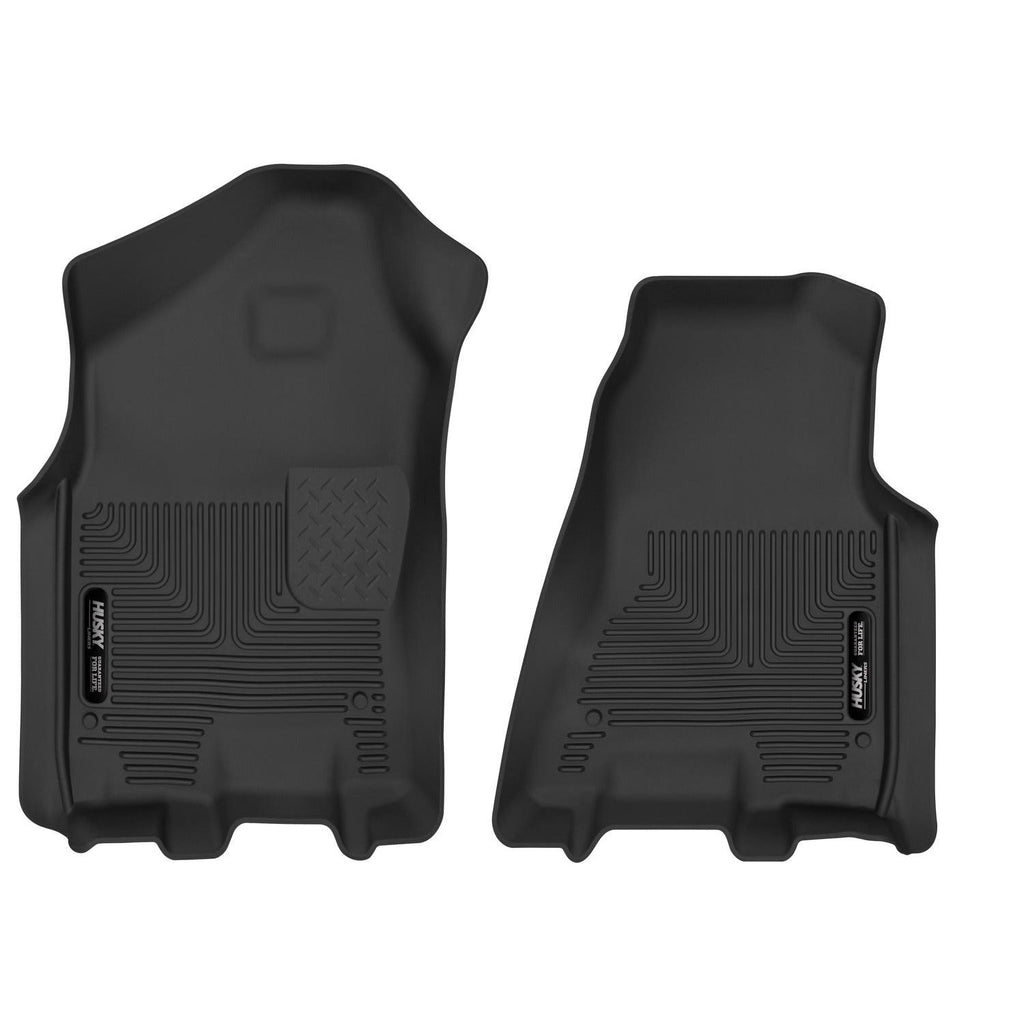 Husky Liners 2019 RAM 1500 Crew Cab/Quad Cab X-Act Contour Black Front Floor Liners-Husky Liners-HSL54501