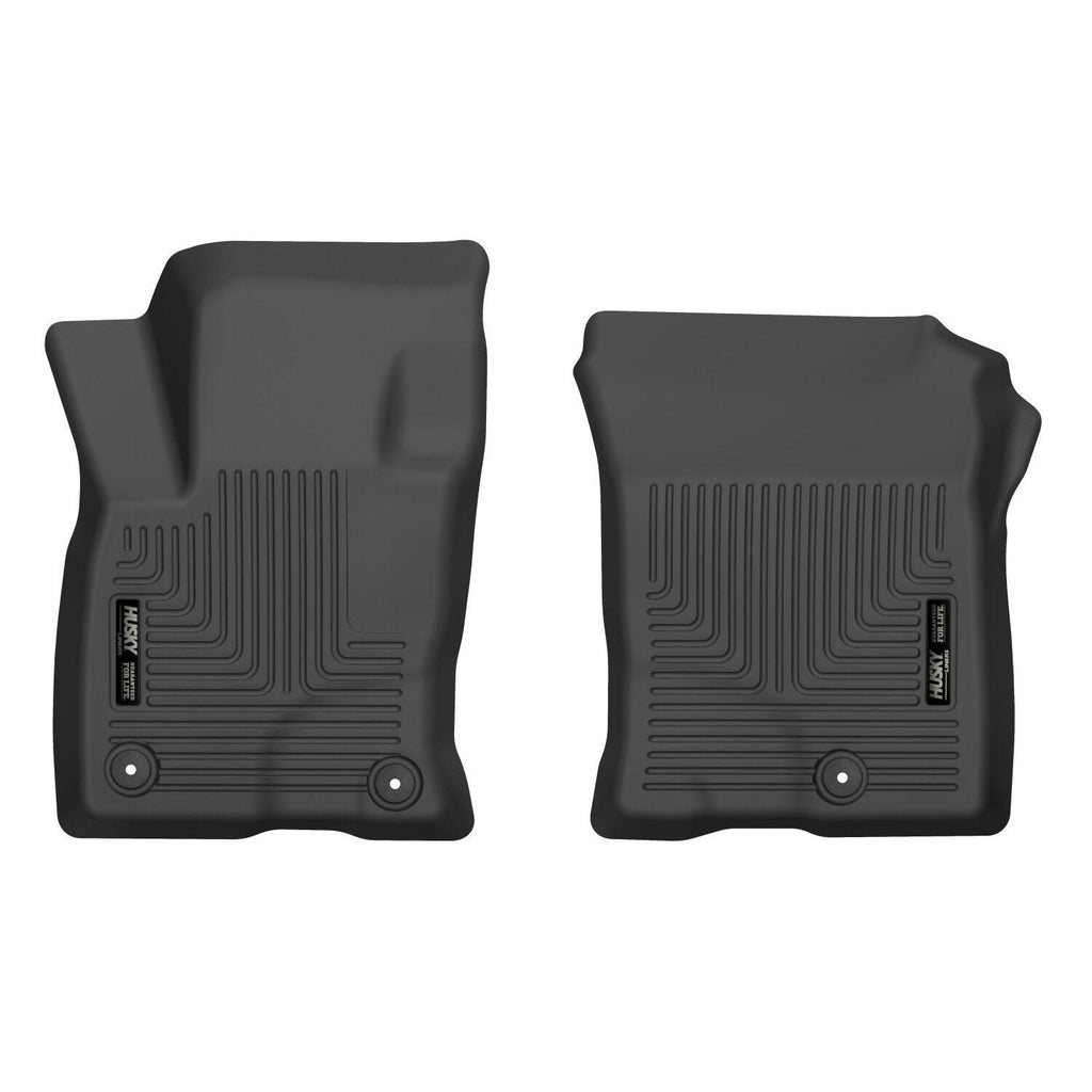Husky Liners 2020 Ford Escape X-Act Contour Front Black Floor Liners-Husky Liners-HSL54921