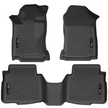 Load image into Gallery viewer, Husky Liners 2020 Subaru Legacy/Outback WeatherBeater Black Front &amp; 2nd Seat Floor Liners-Husky Liners-HSL95541