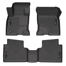 Load image into Gallery viewer, Husky Liners 2022 Ford Maverick(No Fit Hybrid) Weatherbeater Front &amp; 2nd Seat Floor Liners - Black-Husky Liners-HSL95051