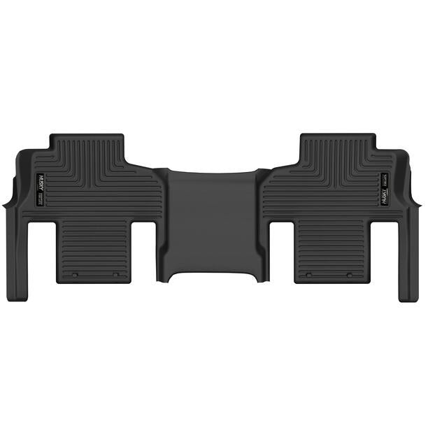Husky Liners 2022 Jeep Grand Wagoneer w/2nd Row Bucket X-Act Contour Floor Liners (2nd Seat) - Black-Husky Liners-HSL51421