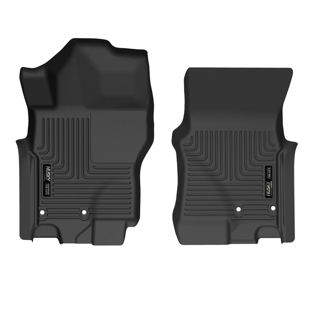 Husky Liners 2022 Nissan Frontier CC Front Floor Liners - Black-Husky Liners-HSL51901