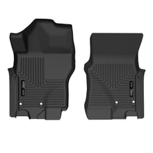 Load image into Gallery viewer, Husky Liners 2022 Nissan Frontier CC Front Floor Liners - Black-Husky Liners-HSL51901