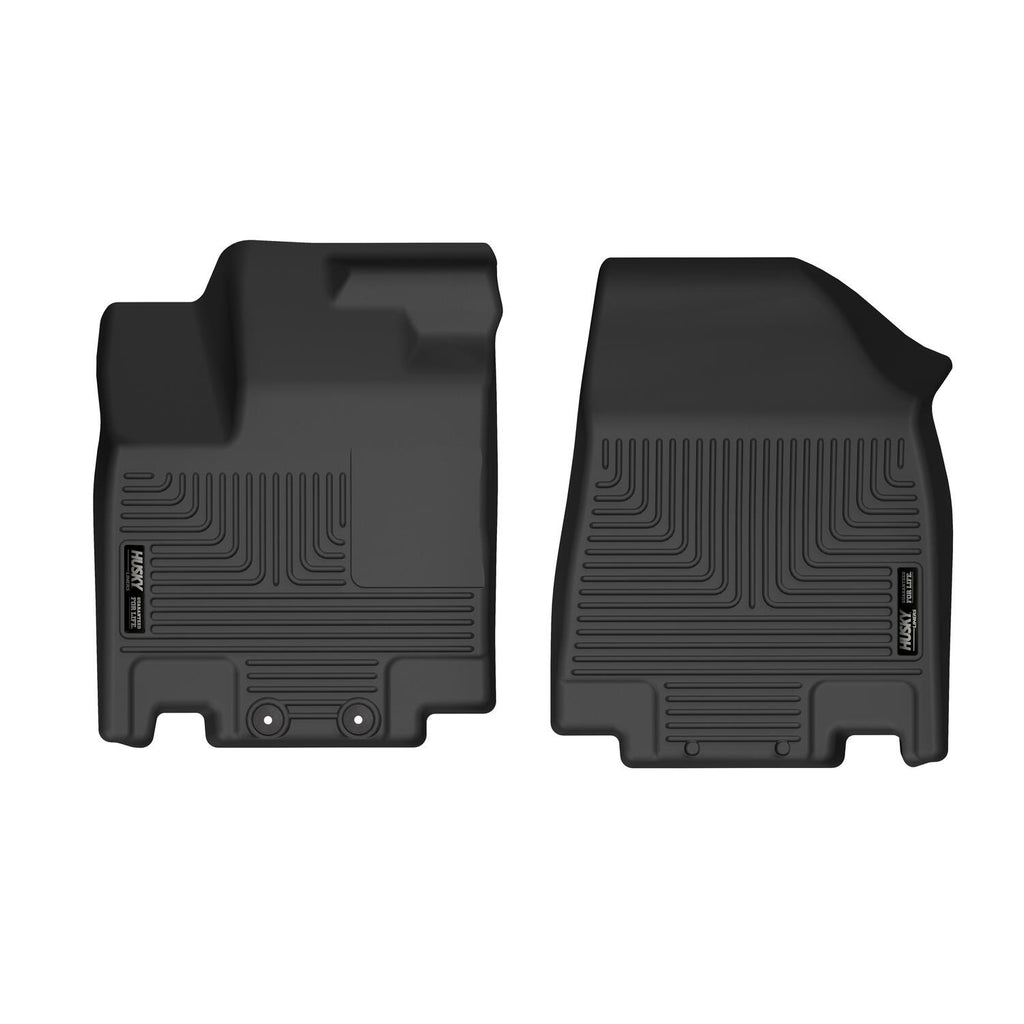 Husky Liners 2022 Nissan Pathfinder / Infiniti QX60 Front Floor Liners - Black-Husky Liners-HSL51341