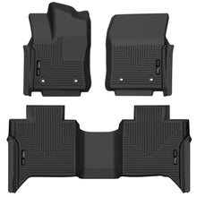 Load image into Gallery viewer, Husky Liners 2022 Toyota Tundra CrewMax X-ACT Front &amp; 2nd Seat Floor Liner - Blk-Husky Liners-HSL53798