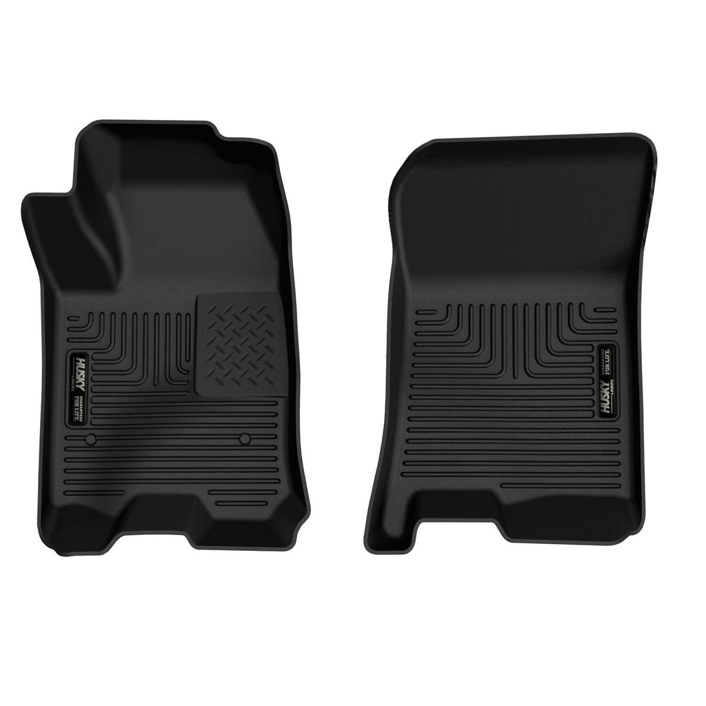 Husky Liners 2023 Chevrolet Colorado /GMC Canyon X-Act Contour Black Floor Liners-Husky Liners-HSL54961
