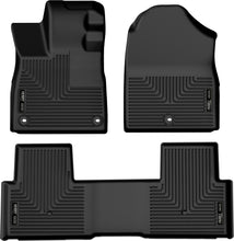 Load image into Gallery viewer, Husky Liners 2023 Honda Pilot Weatherbeater Black Front &amp; 2nd Seat Floor Liners-Husky Liners-HSL95821