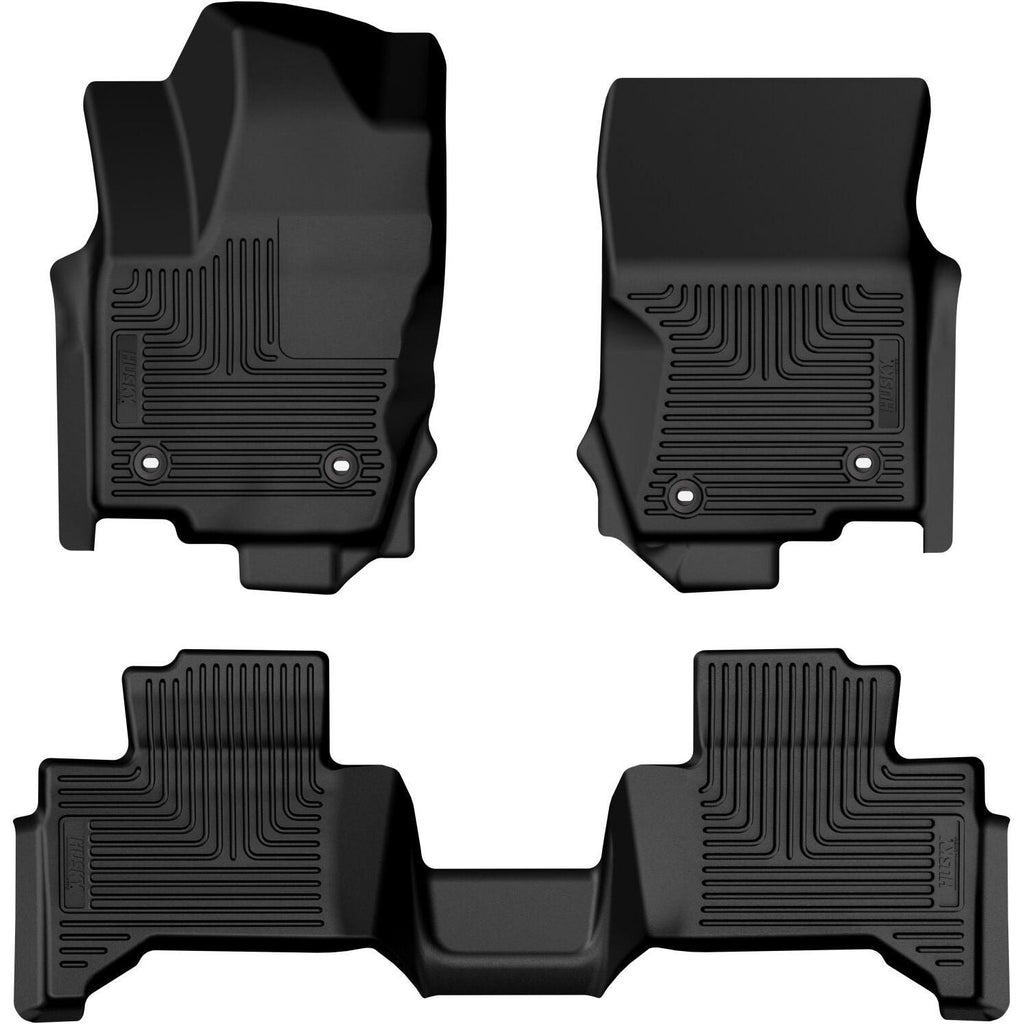 Husky Liners 2024 Lexus GX550 Weatherbeater Combo Black Floor Liners-Husky Liners-HSL95971