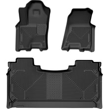 Load image into Gallery viewer, Husky Liners 2025 RAM 1500 CC Weatherbeater Front &amp; 2nd Seat Floorliner (3pc Set) - Blk-Husky Liners-HSL94491