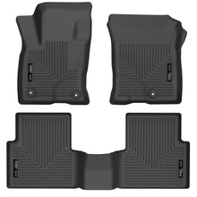 Load image into Gallery viewer, Husky Liners 21-22 Ford Bronco Sport WeatherBeater Front &amp; 2nd Seat Floor Liners (Black)-Husky Liners-HSL95341