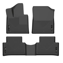 Load image into Gallery viewer, Husky Liners 21-22 Kia Sorento WeatherBeater Front &amp; 2nd Seat Floor Liners - Black-Husky Liners-HSL95841