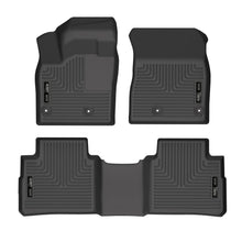 Load image into Gallery viewer, Husky Liners 21-22 Nissan Rogue WeatherBeater Front &amp; 2nd Seat Floor Liners - Black-Husky Liners-HSL95081