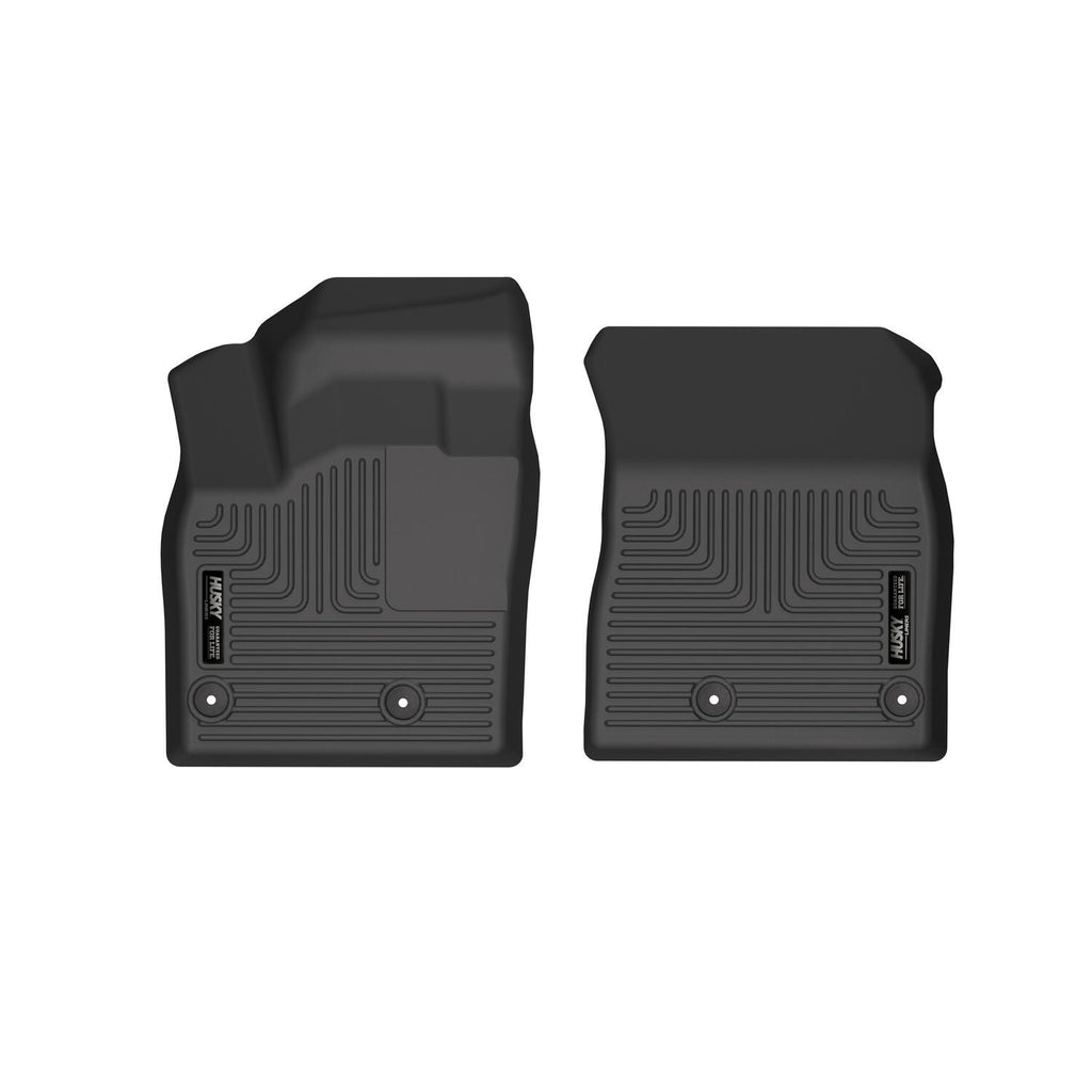 Husky Liners 21-22 Nissan Rogue X-Act Contour Front Floor Liners - Black-Husky Liners-HSL53981