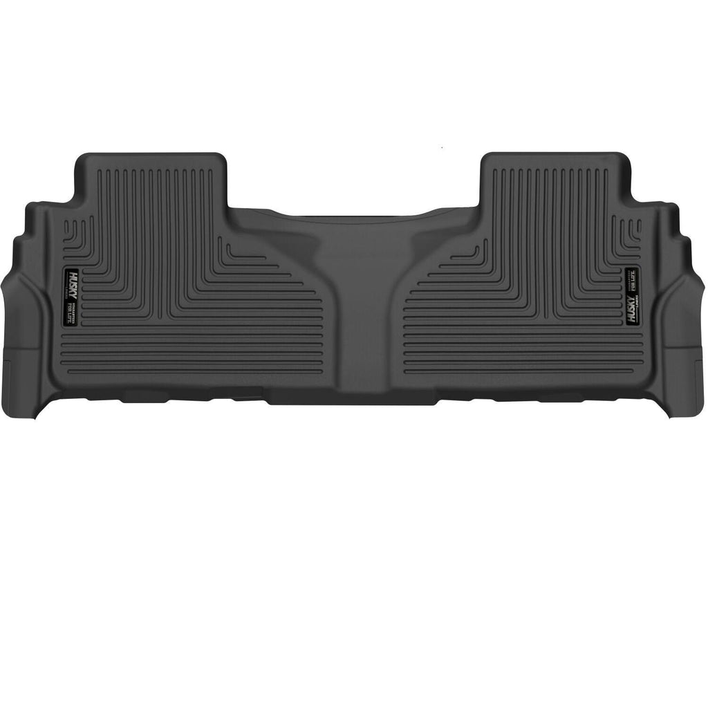 Husky Liners 21-23 Chevrolet Suburban X-Act Contour 2nd Rear Black Floor Liners-Husky Liners-HSL55871