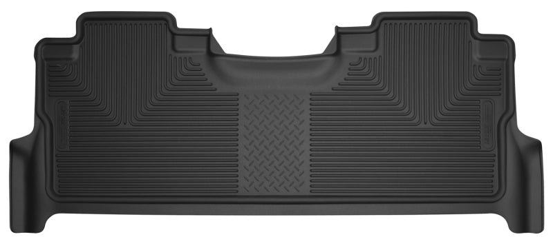 Husky Liners 21-23 Ford F-150 CC SC / 2017 F-250 SD CC X-Act Contour Rear Floor Liners - Black-Husky Liners-HSL53381