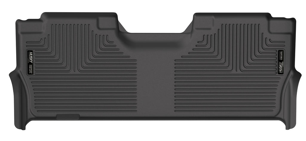 Husky Liners 21-23 Ford F-150 CC SC / 2017 Ford SD CC WeatherBeater Rear Floor Liners - Black-Husky Liners-HSL14401