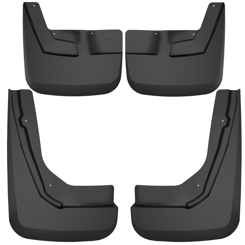 Husky Liners 21-23 Suburban/Tahoe/Yukon XL w/o Power Running Boards Front/Rear Mud Guards - BLK-Husky Liners-HSL58246