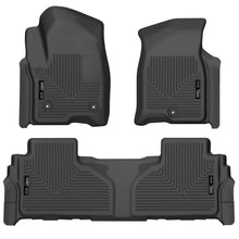 Load image into Gallery viewer, Husky Liners 21-23 Suburban/Tahoe/Yukon/Yukon XL Weatherbeater Front &amp; 2nd Seat Floor Liners - Black-Husky Liners-HSL99241