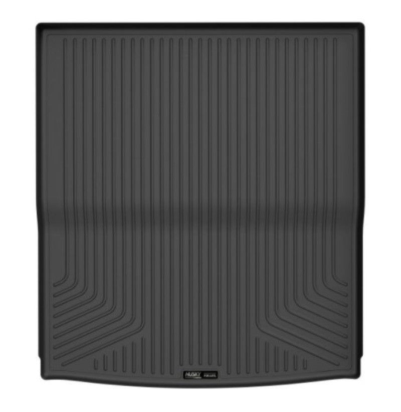 Husky Liners 21-23 Tahoe/Yukon Weatherbeater Cargo Liner Behind 2rd Row Over Folded 3rd Row - Black-Husky Liners-HSL28291