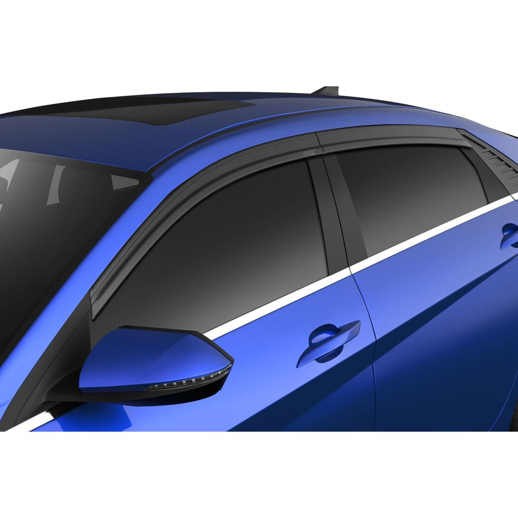 Husky Liners 21-24 Hyundai Elantra Ventvisor Low Profile (4pc) - Smoke-Husky Liners-HSL2854118