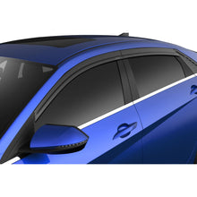 Load image into Gallery viewer, Husky Liners 21-24 Hyundai Elantra Ventvisor Low Profile (4pc) - Smoke-Husky Liners-HSL2854118