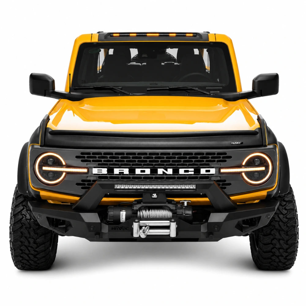 Husky Liners 21-25 Ford Bronco 2/4dr. (Excl. Raptor) Aeroskin II - Tex. Blk - Husky Liners HSL2830183